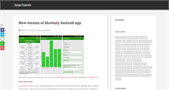 Desktop Screenshot of jorgecancela.es